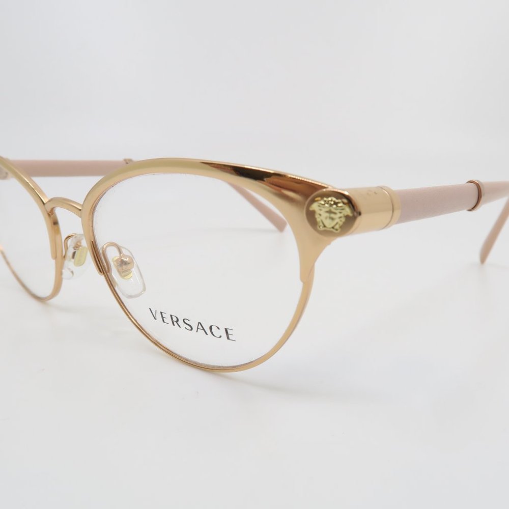Versace MOD. 1259-Q 1412 Rose Gold-Medusa/Pink - Picture 6 of 9